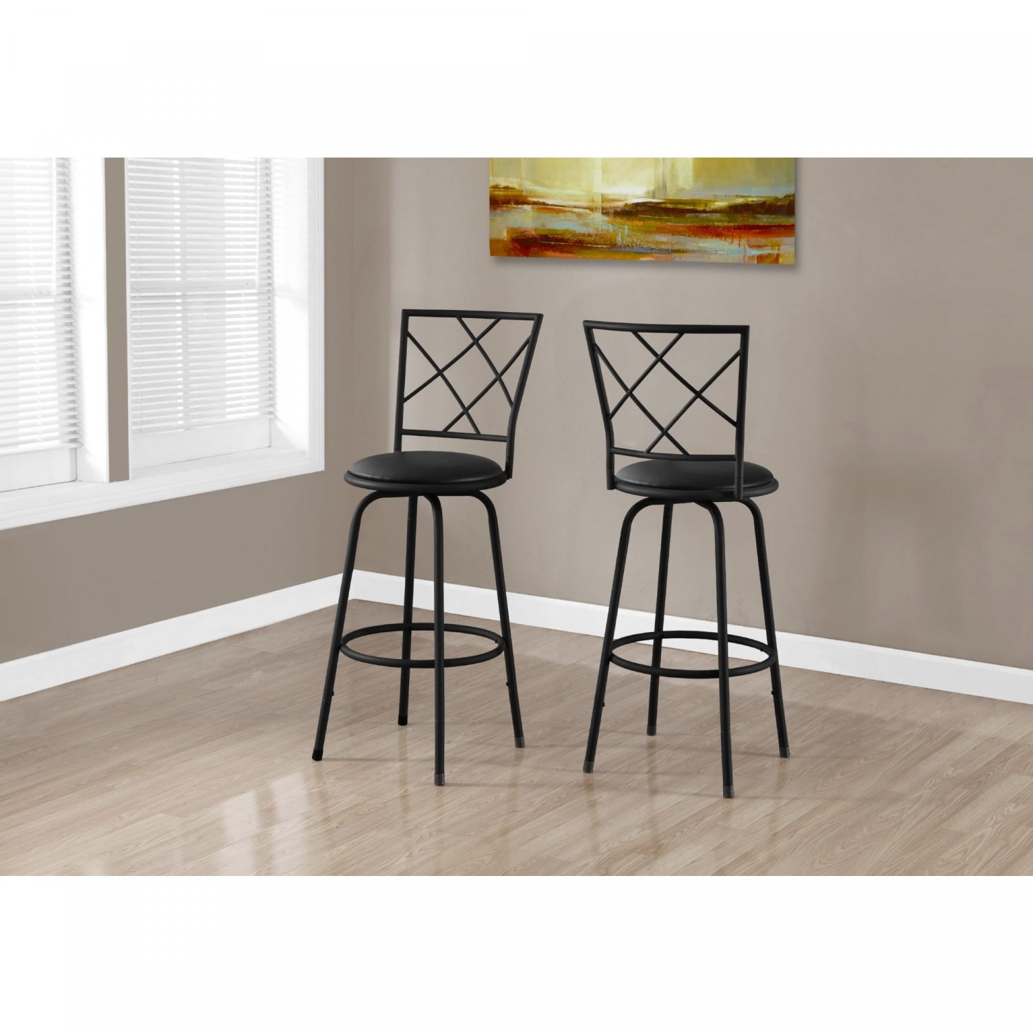 Monarch Specialties I 1233 Bar Stool - Thumbnail 2