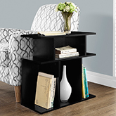 Accent Table 24" H in Black