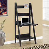 Computer Desk 61" H Ladder Style in Cappuccino