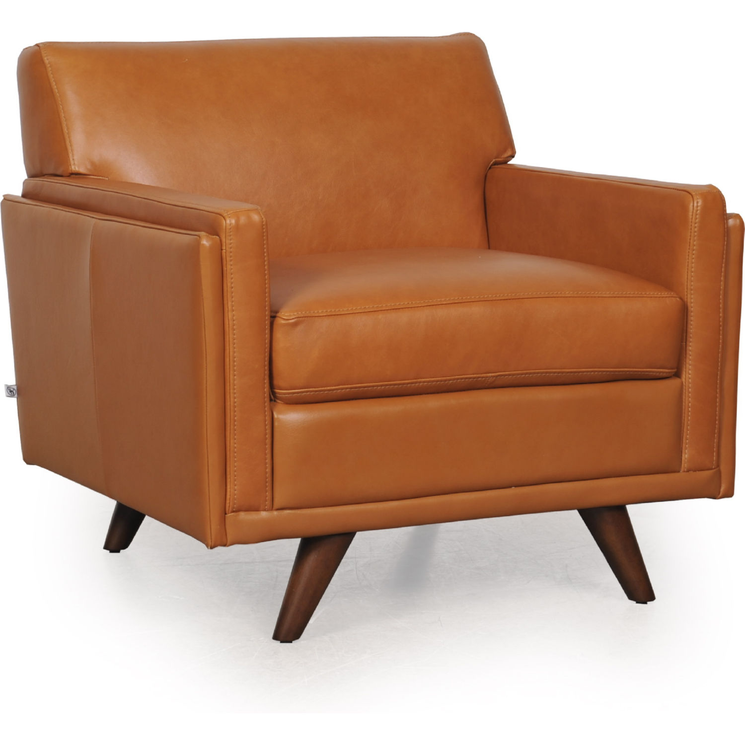 Moroni 36101BS1961 Milo Accent Chair in Tan Leather