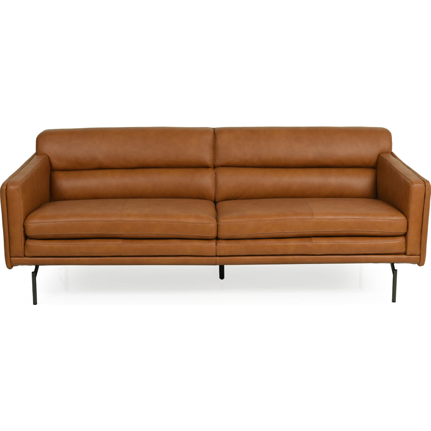 Moroni 44203BS1961 McCoy Sofa in Tan Top Grain Leather