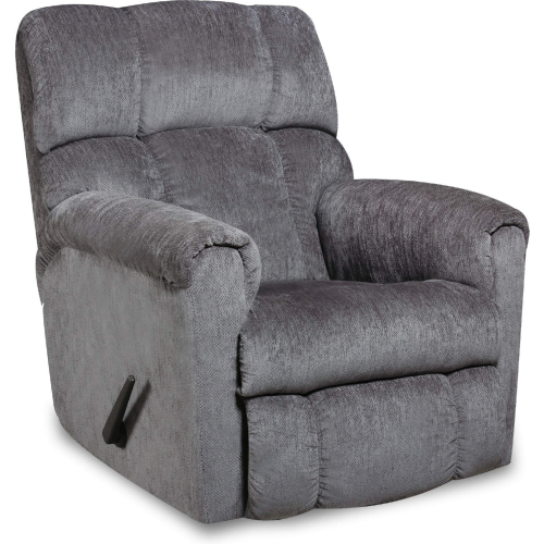 Memphis Manual Rocker Recliner in Grey Fabric