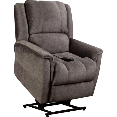Robin Power Lift Chair in Gunmetal Grey Fabric