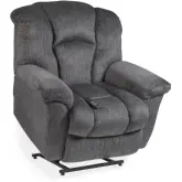 Halston Power Lift Chair in Charcoal Grey Fabric