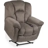 Halston Power Lift Chair in Camel Brown Fabric