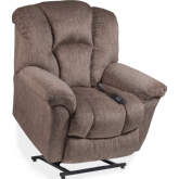 Halston Power Lift Chair in Camel Brown Fabric
