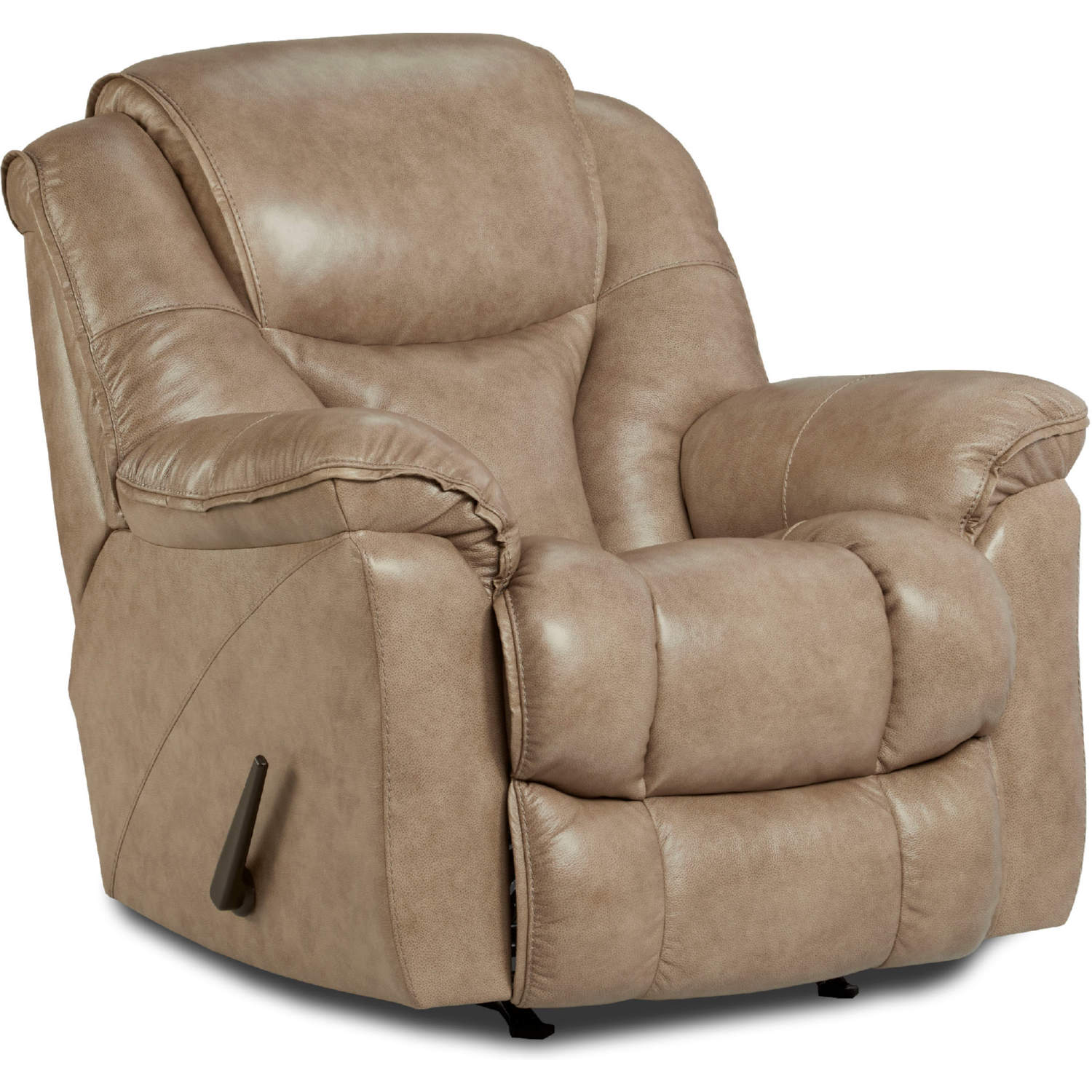 Motion Ease 207-91-17 Noble Manual Rocker Recliner in Stone Grey