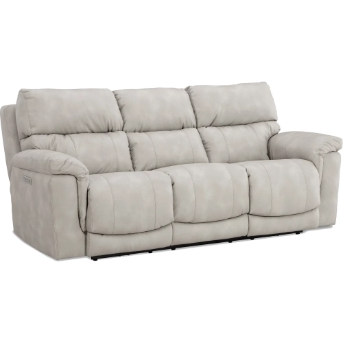 Regency Triple Power Zero Gravity Sofa in Taupe Neutral Poly