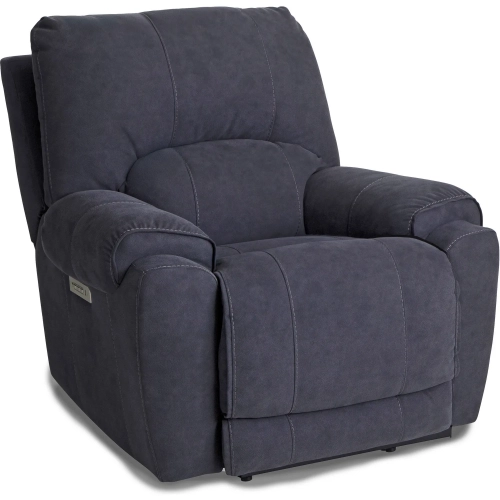 Havana Zero Gravity Power Recliner in Gray Fabric