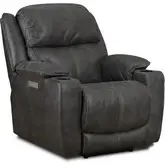 Ridgeview Triple Power Zero Gravity Recliner in Steel Gray Polyester