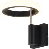 Aerial Hardwired LED Wall Sconce in Antique Nickel