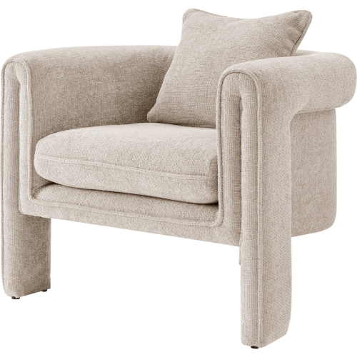Heidi Accent Arm Chair in Grenada Cream Fabric