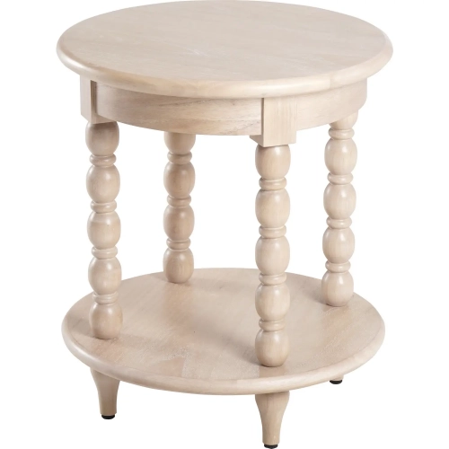 Ensley Side End Table in Weathered Sand