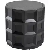 Finnan Side End Table in Black