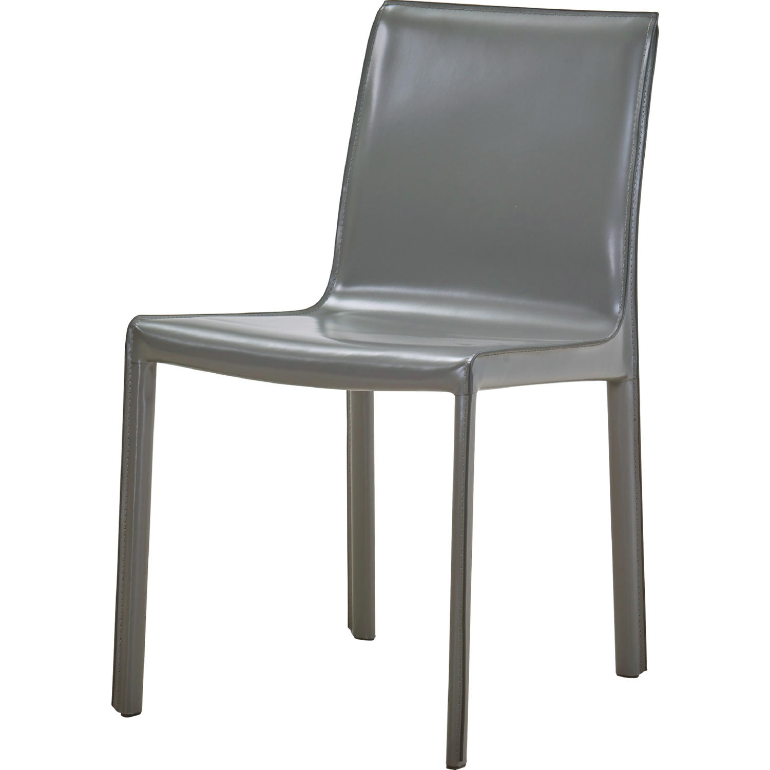 New Pacific Direct Gervin Leather Chair - Thumbnail 2