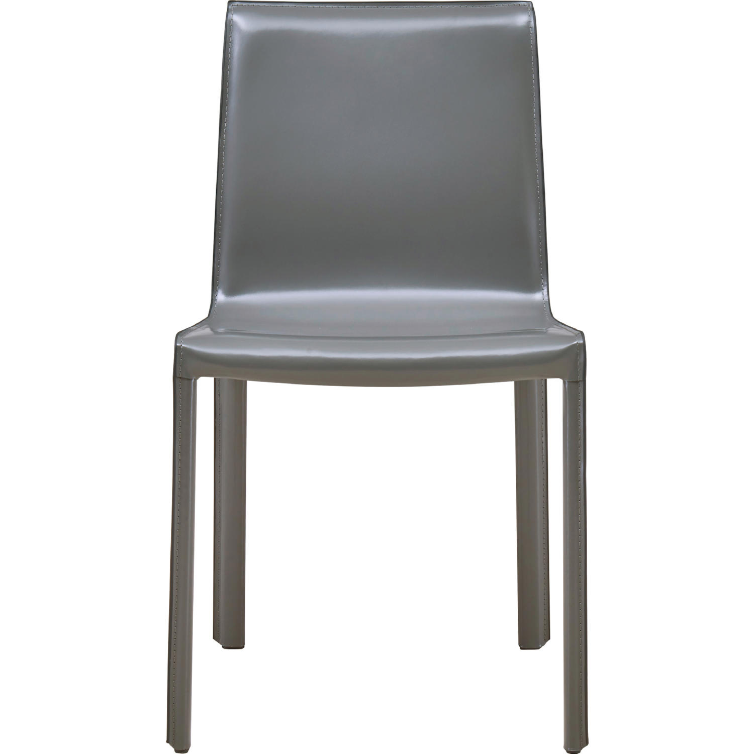New Pacific Direct Gervin Leather Chair - Thumbnail 3