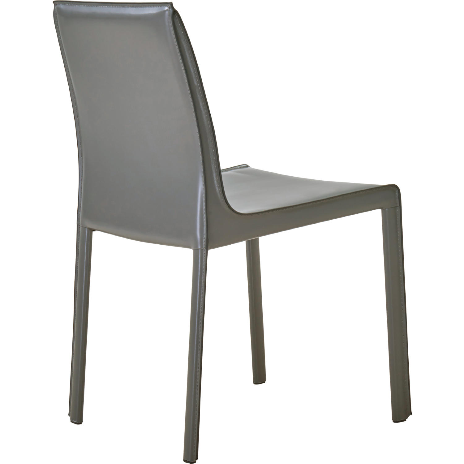 New Pacific Direct Gervin Leather Chair - Thumbnail 4