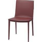 Palma Dining Chair in Bordeaux Leather