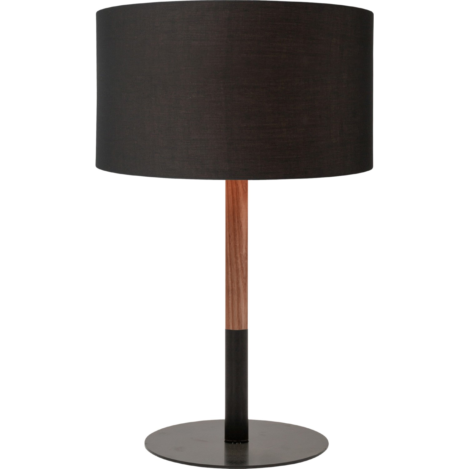 Monroe Table Lamp In Black Steel, Monroe Table Lamp