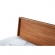 Nova Queen Platform Bed in Honey Maple Finish Wood