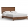 Nova Queen Platform Bed in Honey Maple Finish Wood
