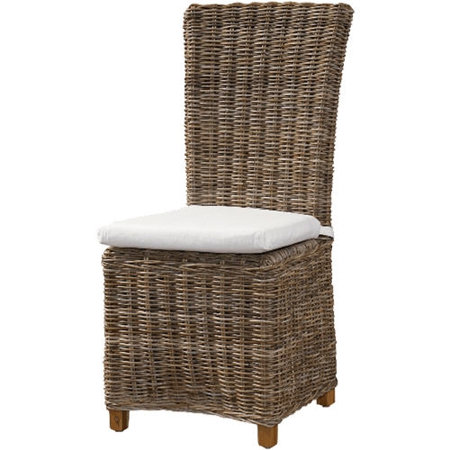 Kubu Nico Chair with White Cushion (Set of 2)
