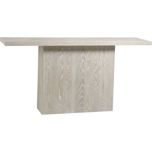 Boca Sofa Console Table in Wire Brushed Sand Oak