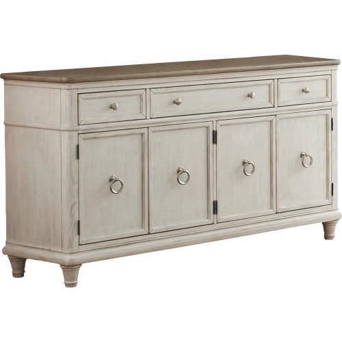 Sonoma Sideboard in Brushed Grey & Weathered White