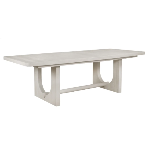 Abaco 82" Extension Dining Table in Wire Brushed White Oak