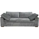 Drift Sleeper Sofa in Gray Performance Fabric