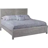 Studio 20 King Bed in Gray & White Glaze Reclaimed Wood