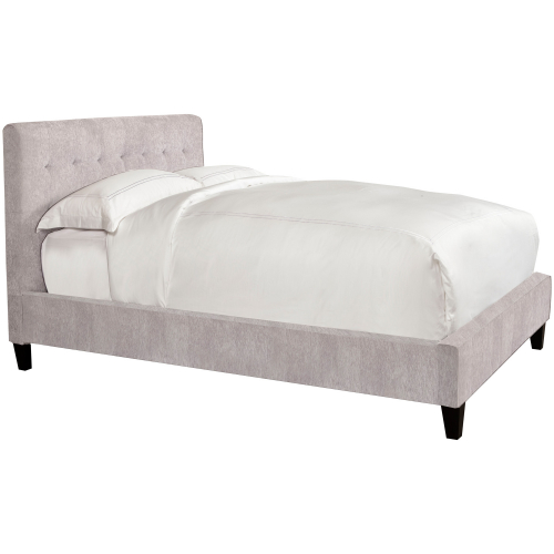 Jody California King Bed in Tufted Porcelain Natural Fabric