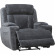 Dalton Power Reclining Sofa & Two Recliners Set in Charcoal Gray Fabric