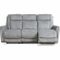 Linus Power Zero Gravity Sofa in Hudson Grey Fabric