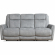 Linus Power Zero Gravity Sofa in Hudson Grey Fabric