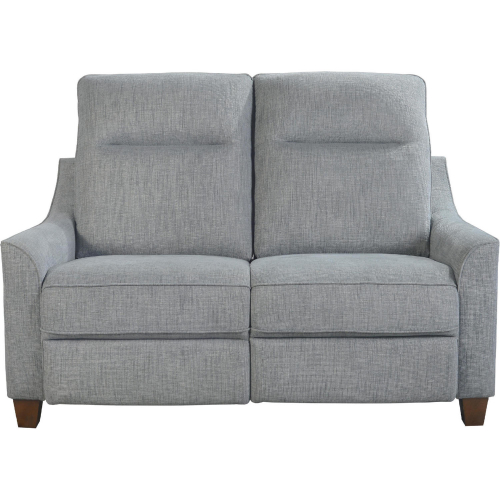 Madison Freemotion Power Cordless Loveseat in Marine Blue Fabric