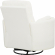 Radius Power Swivel Glider Recliner in Revel Oyster White Fabric (Set of 2)