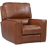 Rockford Power Recliner in Verona Saddle Brown Top Grain Leather
