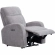Tuscany Power Reclining Sofa and 2 Recliners in Whiskers Nature Grey Fabric