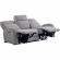 Tuscany Power Reclining Sofa and 2 Recliners in Whiskers Nature Grey Fabric