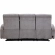 Tuscany Power Reclining Sofa and 2 Recliners in Whiskers Nature Grey Fabric