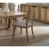 Escape 10 Piece Extendable Dining Set with Server in Glazed Wood & Neutral Fabric