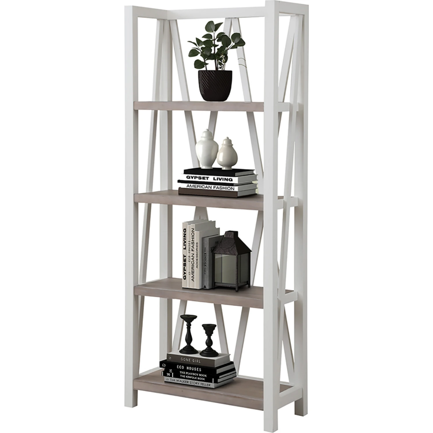 Parker House Americana Etagere Bookcase - Thumbnail 4