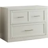 Catalina 40" Lateral File Cabinet in Cottage White Wood