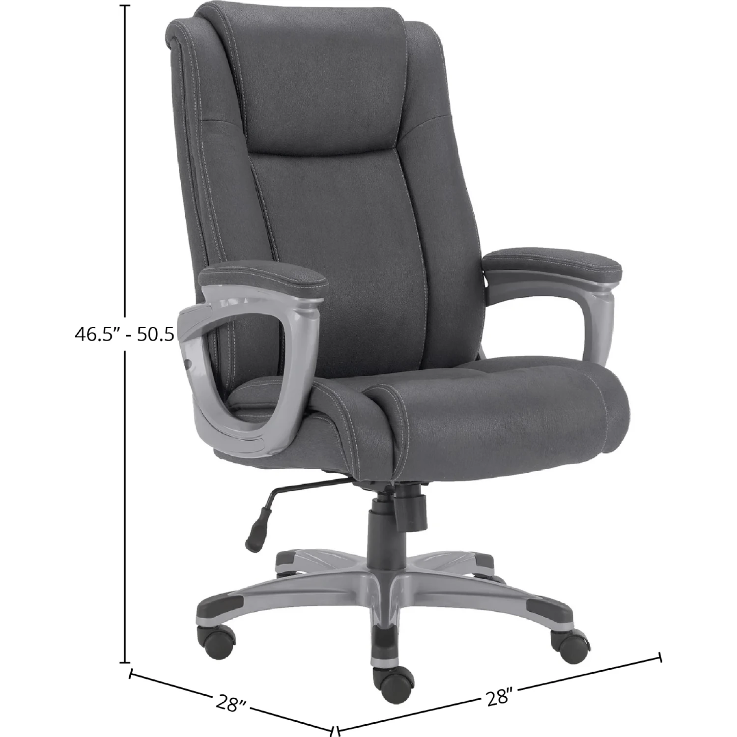 Parker House DC314HD-CHA Desk Chair - Thumbnail 3
