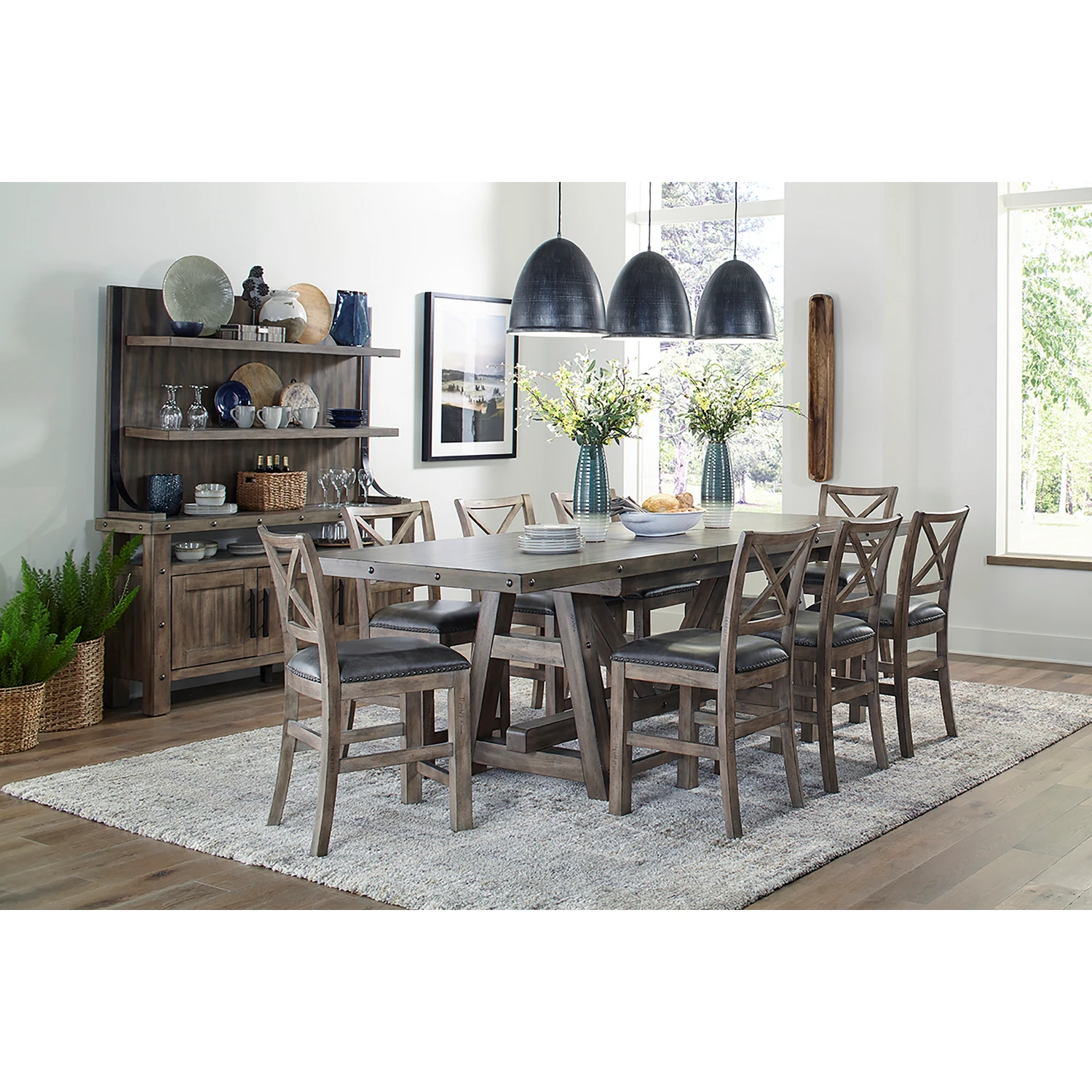 Parker House Lodge Dining Counter Chair - Thumbnail 3