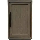 Pure Modern Dining Bar Cabinet in Moonstone Taupe Finish
