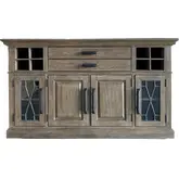 Sundance 66" Buffet Server in Sandstone Wood