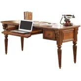 Huntington 60" Writing Desk in Antique Vintage Pecan