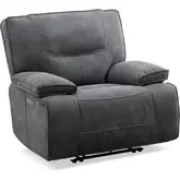 Gladiator Power Zero Gravity Recliner in Cobalt Leatherette
